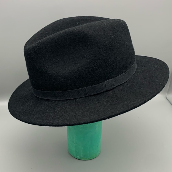 Hipster Black Brim Hat - Picture 3 of 4